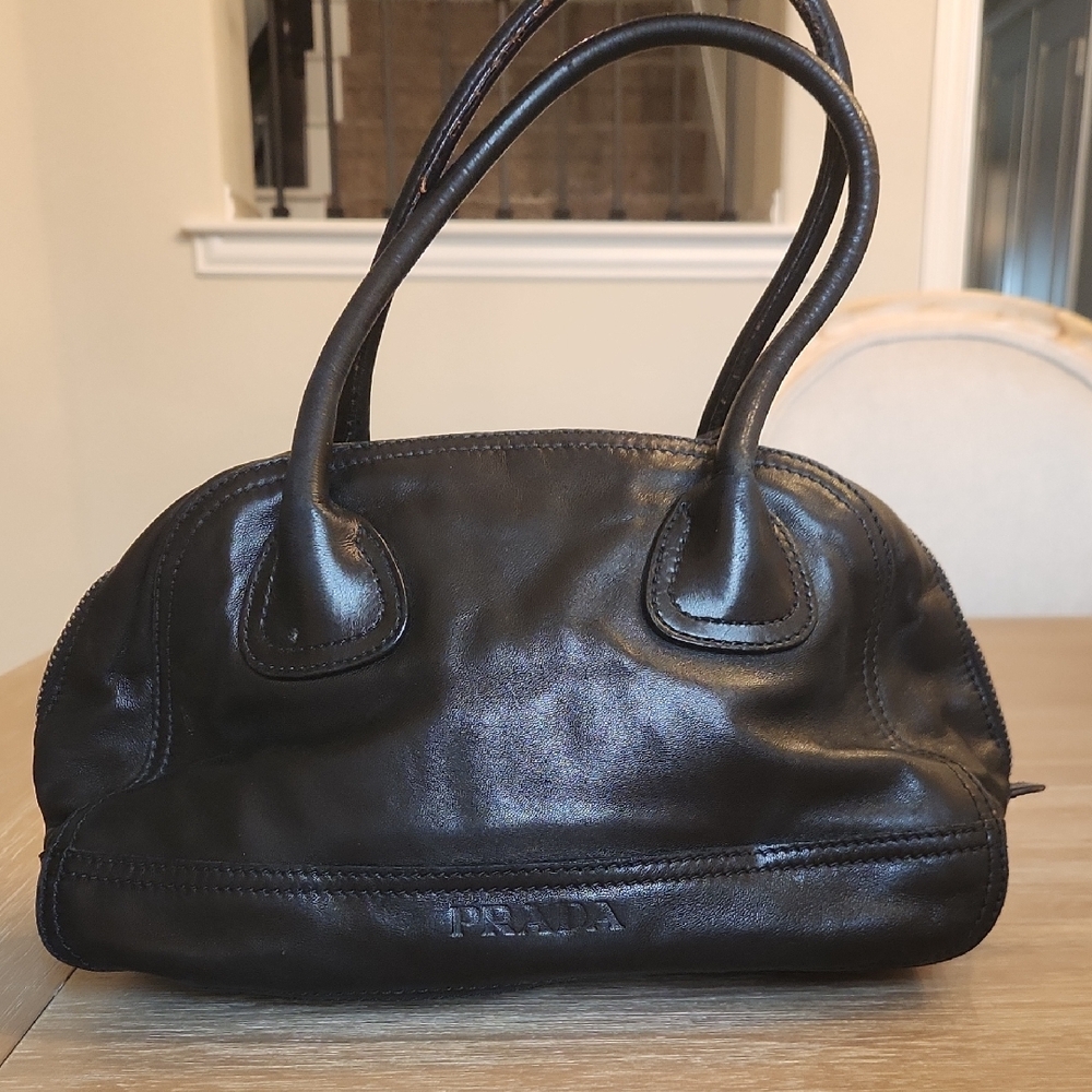 Prada Black Leather Women's Bag